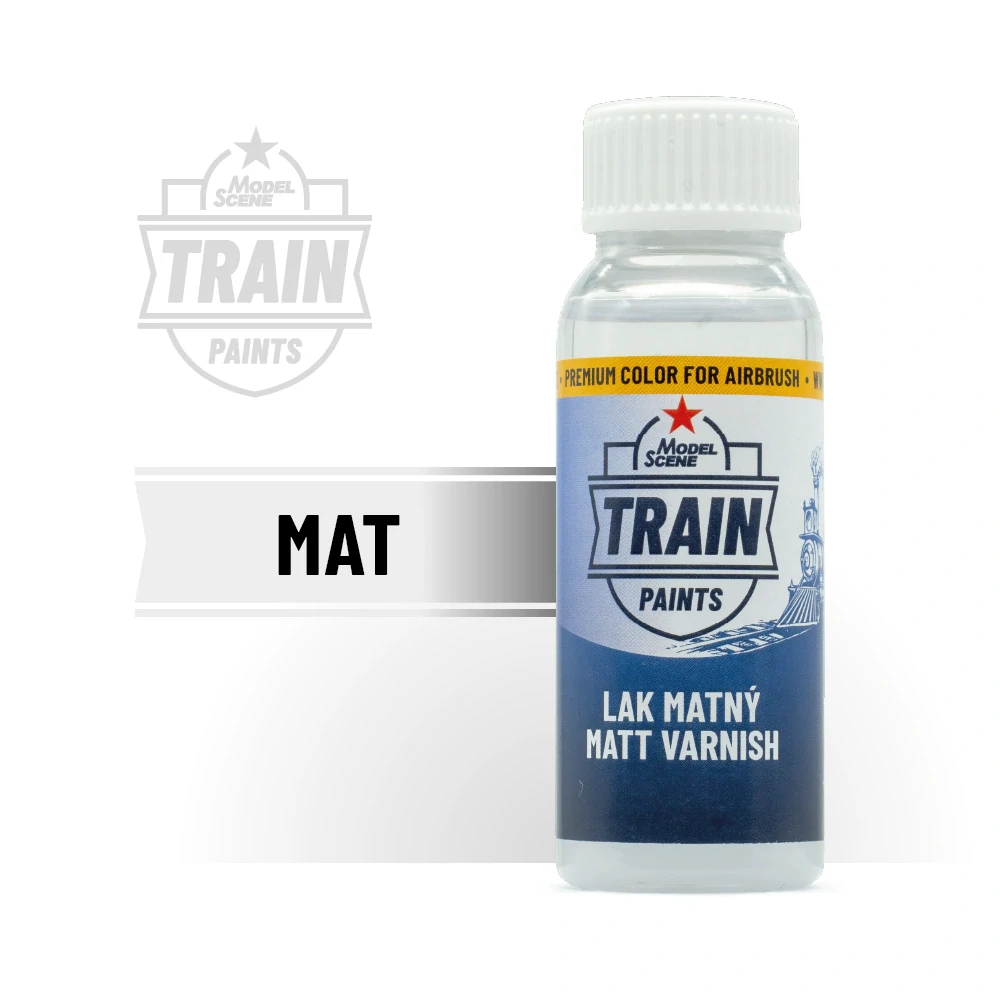 MS Train Paints - Lak matný (30 ml)