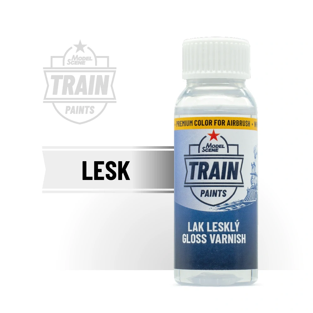 MS Train Paints - Lak lesklý (30 ml)