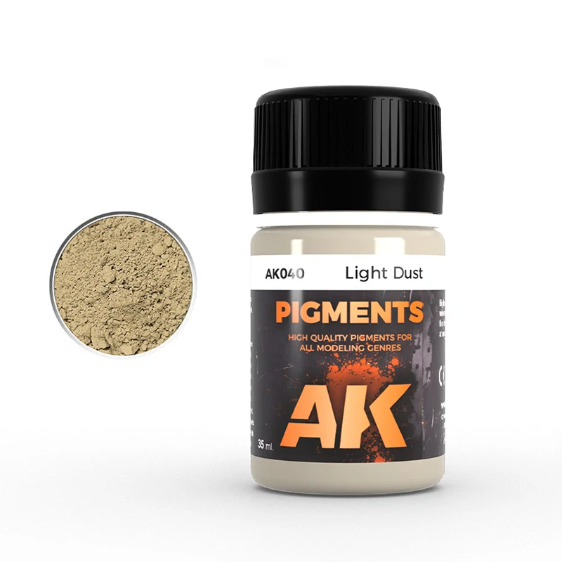 Světlý prach - AK pigment