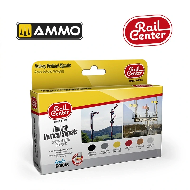 Železniční návěstidla (AMMO Rail Center)