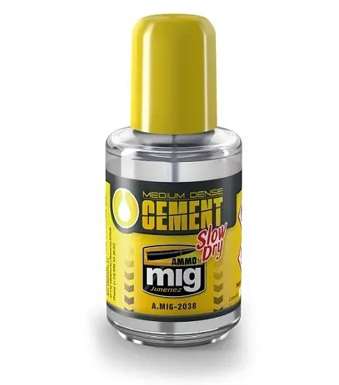 Medium dense cement na plastové stavebnice (30ml)