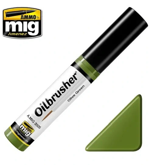 OILBRUSHER Olivová zeleň