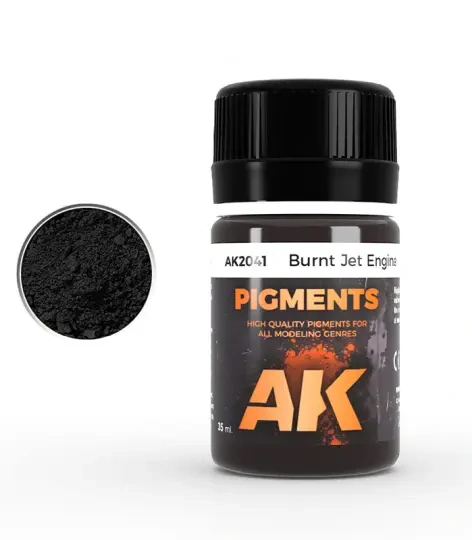 Pigment Spálený kov a výfukové usazeniny - AK