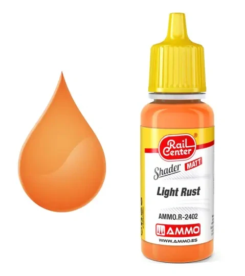 Shader / Stínování – Světlá rez (Light Rust)