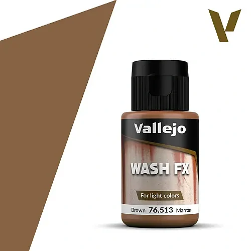 Hnědá – Wash (35 ml)