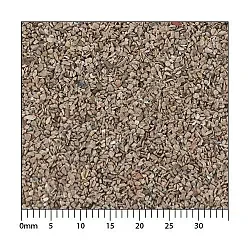 Kolejový štěrk rezavě hnědý pro H0 – 200 ml