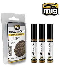 OILBRUSHER Sada zemních barev