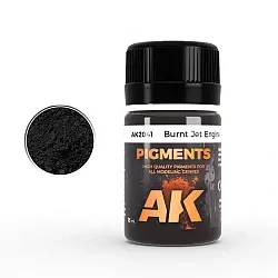 Pigment Spálený kov a výfukové usazeniny - AK