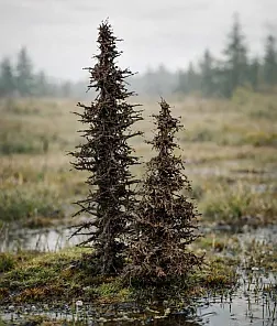 Soušky smrků 2 ks (7 a 10 cm)