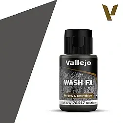 Tmavě šedý wash (35 ml)