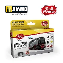 Německé parní lokomotivy DRG/DB (AMMO Rail Center)