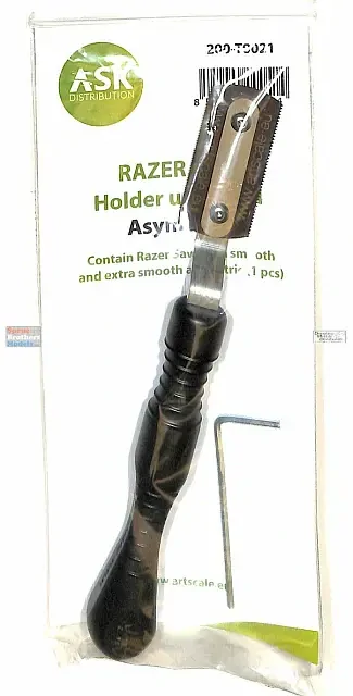 Žiletková pilka s rukojetí (asymetrická)