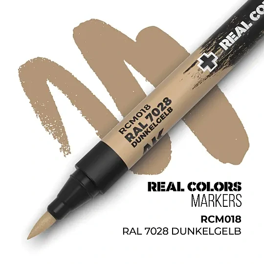 AK RC Marker - tmavě žlutá RAL 7028