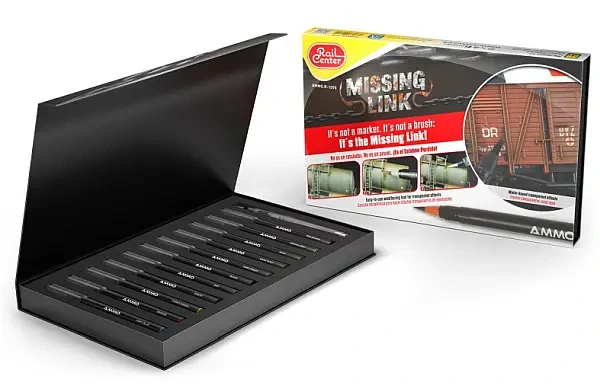 Missing Link - patina pro železnici