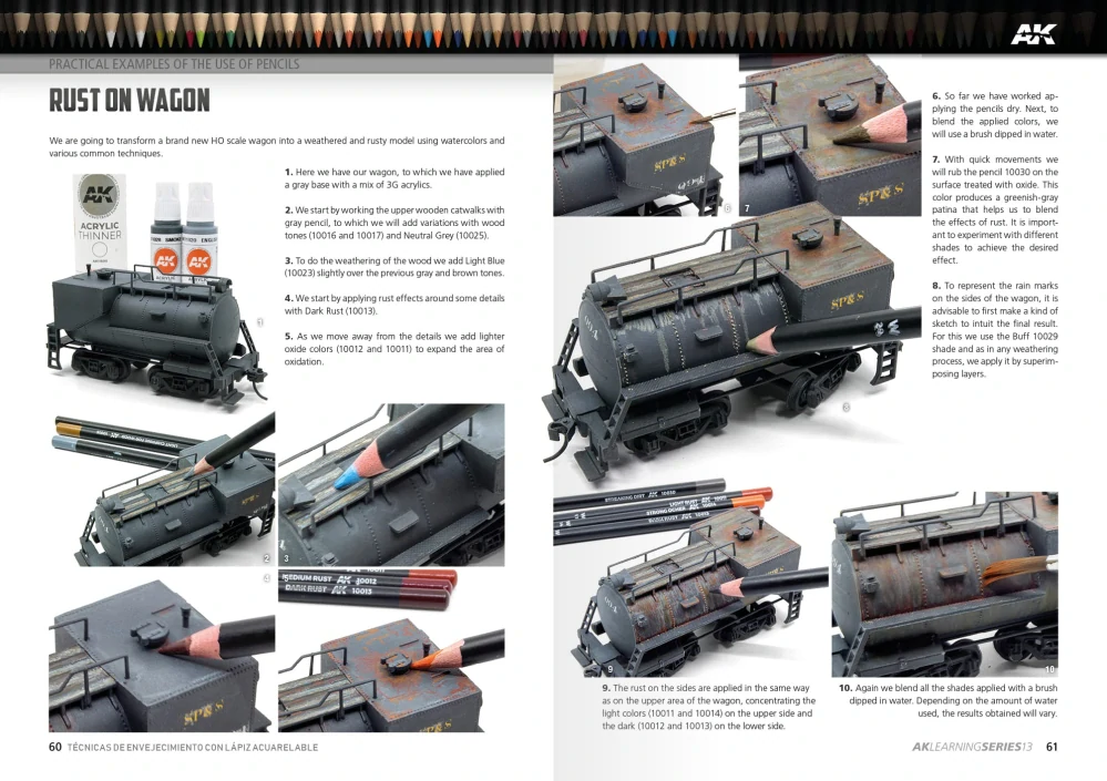 Kniha Weathering Pencils Techniques