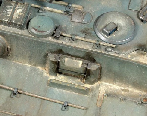 Ukázka efektu AK4062 na modelu