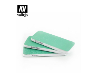 Vallejo 3x brusné houbičky obosutranné