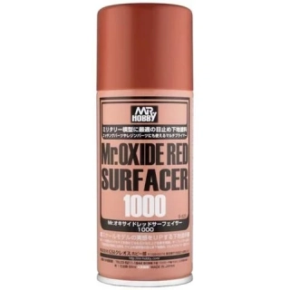 Mr. Oxide Red Surfacer 1000 - stříkací tmel rezatý 170ml