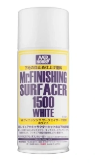 Mr. Finishing Surfacer 1500 White - stříkací tmel bílý 170ml