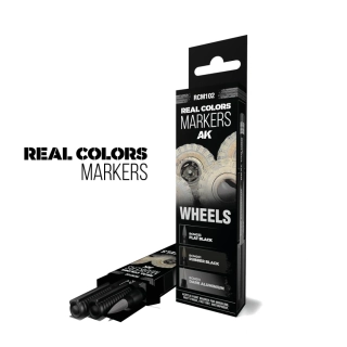 AK RC Marker set - kola, pneumatiky (3 ks)
