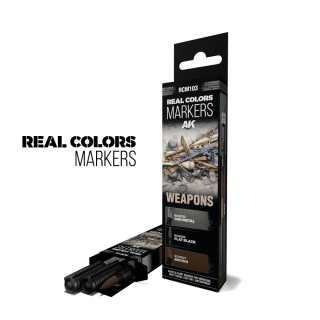 AK RC Marker set - Zbraně, kovy (3 ks)