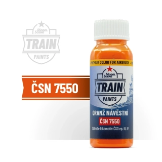 MS Train Paints - ČSN 7550 Oranž návěstní (30 ml)