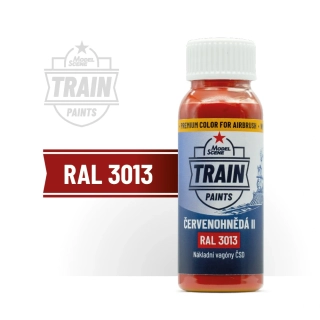 MS Train Paints - RAL 3013 Červenohnědá II. (30 ml)