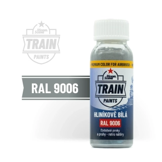 MS Train Paints - RAL 9006 Hliníkově bílá  (30 ml)