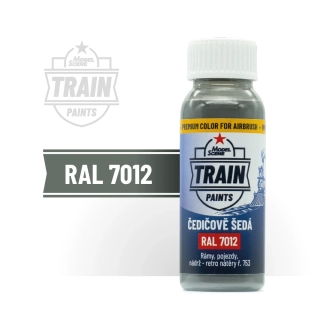 MS Train Paints - RAL 7012 Čedičově šedá   (30 ml)