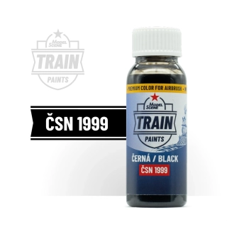 MS Train Paints - ČSN 1999 Černá (30 ml) 