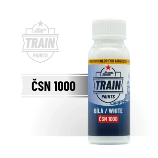 MS Train Paints - ČSN 1000 Bílá (30 ml) 