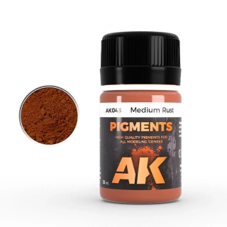 Střední rez - AK pigment