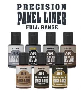 AK PANEL LINER kompletní sada (7x30 ml)