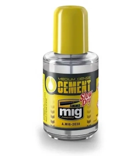 Medium dense cement na plastové stavebnice (30ml)