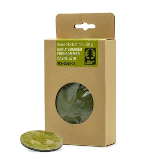 Statická tráva 2mm, časné léto, 50g