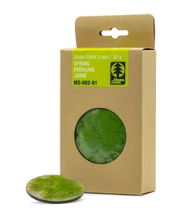 Statická tráva 2mm, jarní, 50g