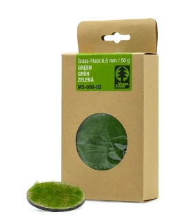 Statická tráva 6,5 mm, zelená, 50g