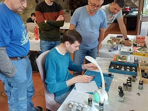 Praktická práce a konzultace během workshopu